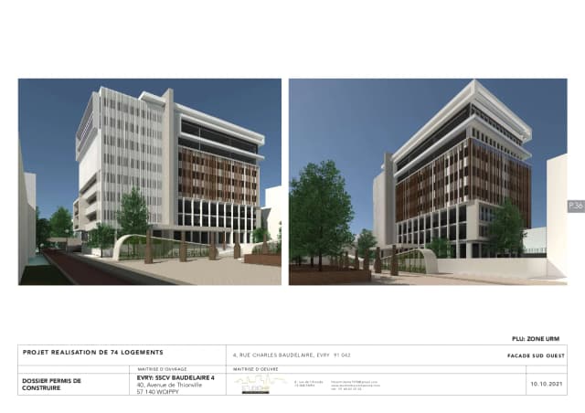 Réalisation de 84 logements - FP INVEST media 67