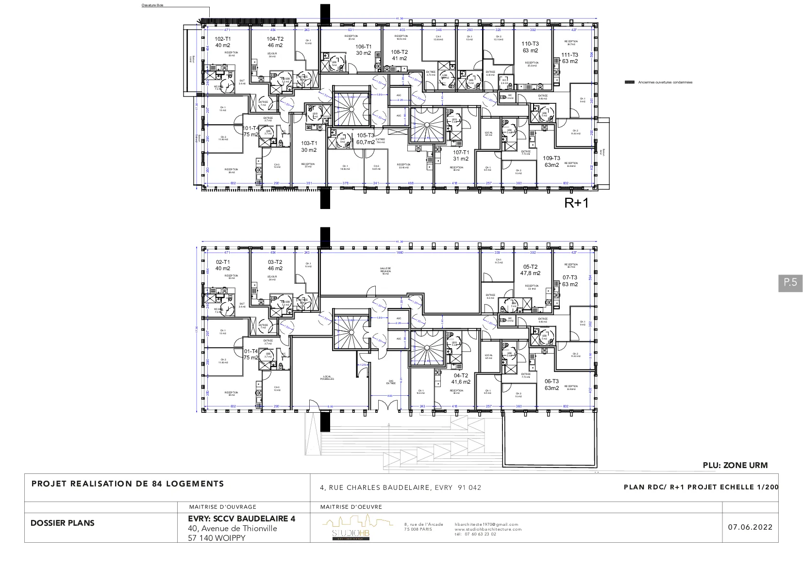 Réalisation de 84 logements - FP INVEST media 79