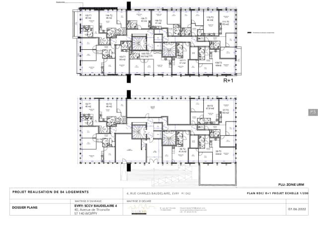 Réalisation de 84 logements - FP INVEST media 79