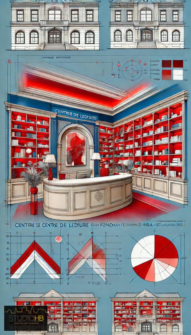 Projet d'un centre de lecture - Fondation AIAA media 4