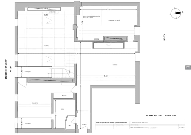 Restructuration appartements rue Messine media 17
