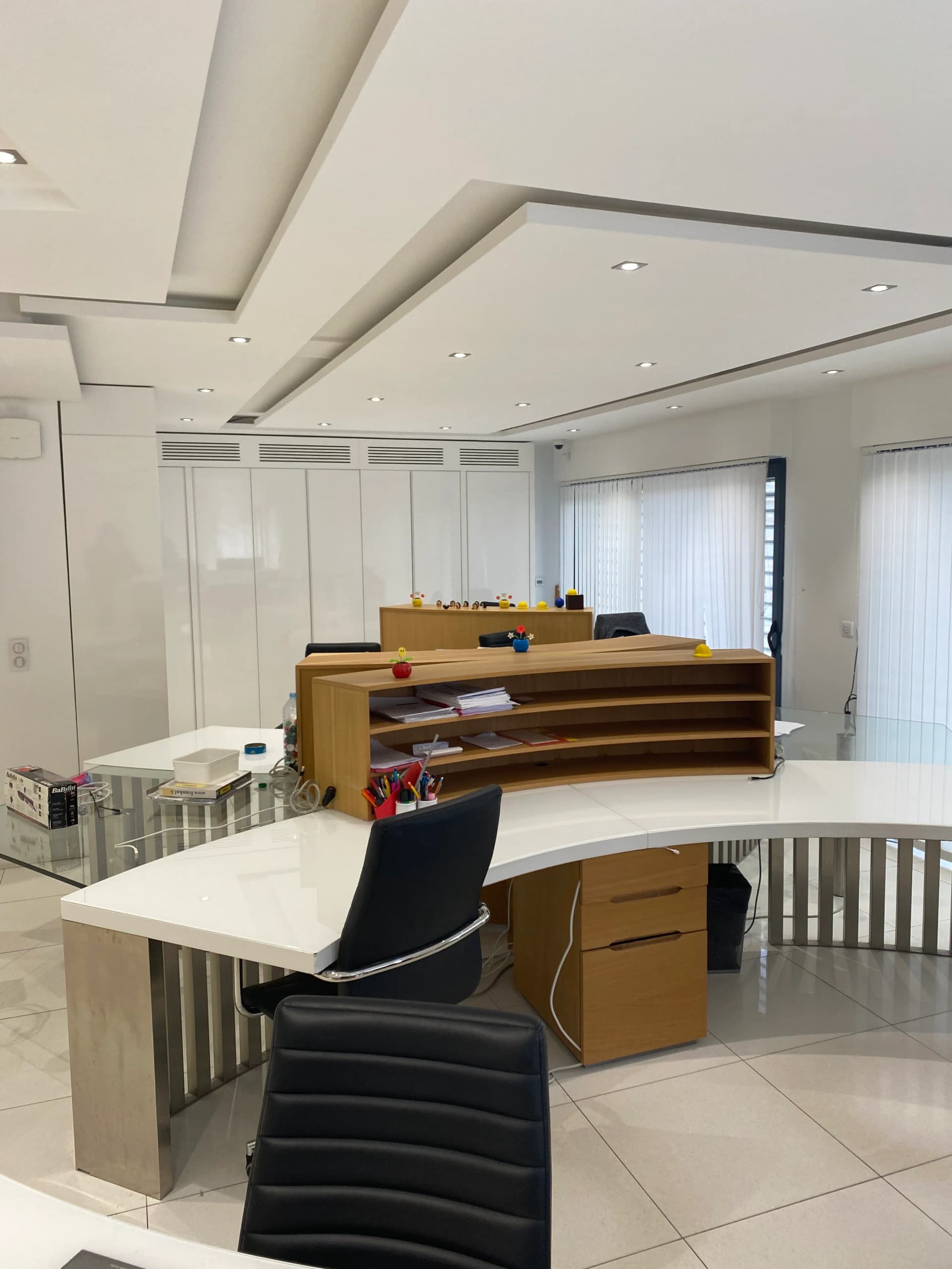 Bureau vue intérieur