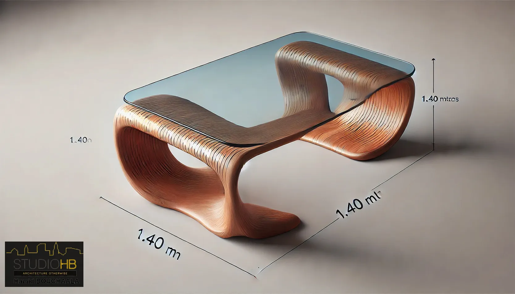Table basse verre