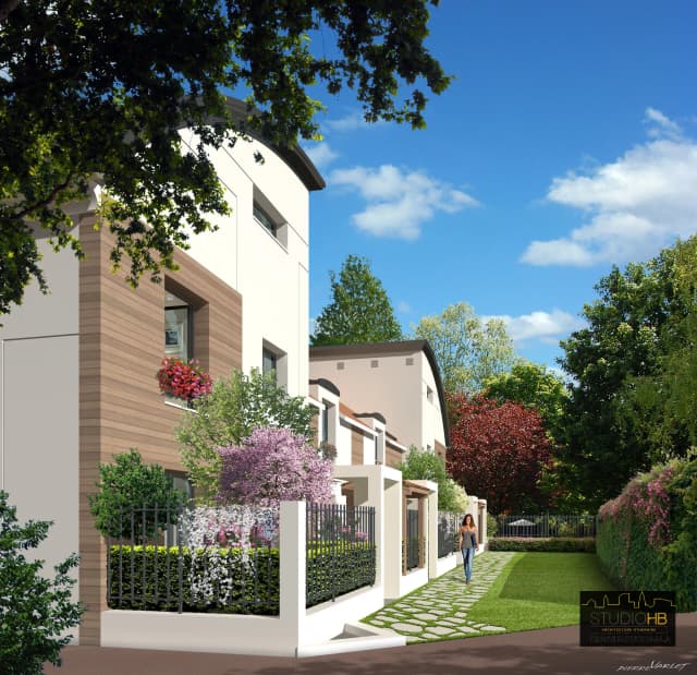 Réalisation de 8 maisons et de 6 appartements - MONTAIGNE IMMOBILIER media 2