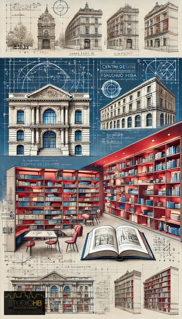 Projet d'un centre de lecture - Fondation AIAA media 12