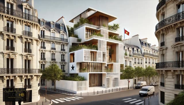 Ambassade du Vietnam - Réhabilitation complète media 12