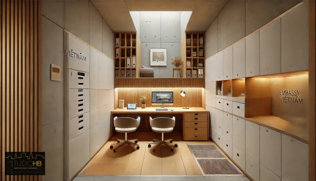 Ambassade du Vietnam - Réhabilitation complète media 18