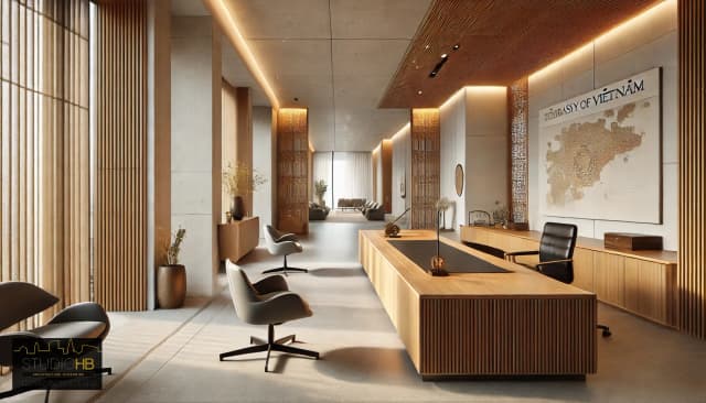 Ambassade du Vietnam - Réhabilitation complète media 24