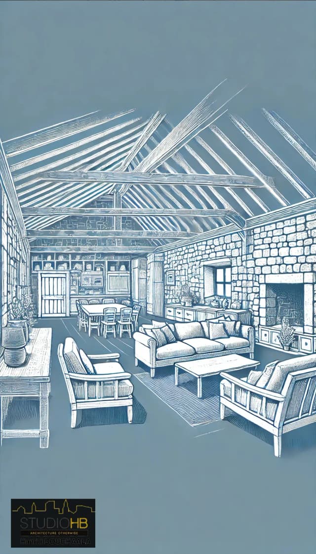 Réhabilitation et agrandissement d'un corps de ferme media 6