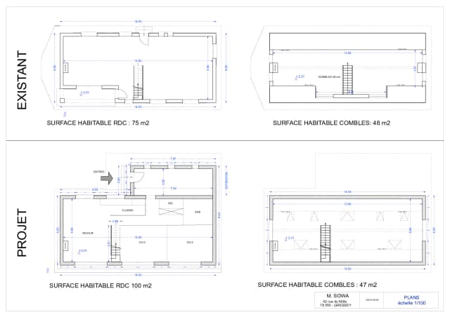 Réhabilitation et agrandissement d'un corps de ferme media 9