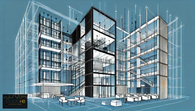 Réalisation d’un ensemble de bureaux au sein d'un volume bâti Haussmannien media 27