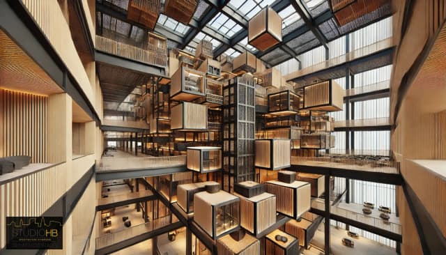 Réalisation d’un ensemble de bureaux au sein d'un volume bâti Haussmannien media 46