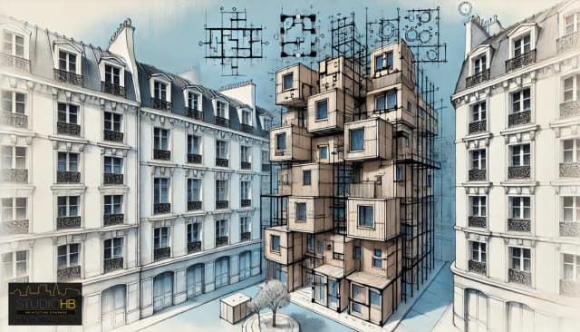 Réalisation d’un ensemble de bureaux au sein d'un volume bâti Haussmannien media 47