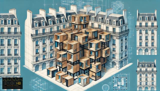Réalisation d’un ensemble de bureaux au sein d'un volume bâti Haussmannien media 54