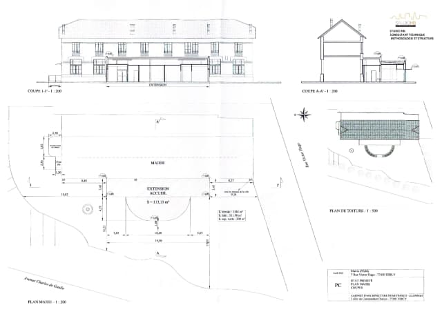 Méthodologie de mise en oeuvre d’une structure pour une extension d’une mairie media 7