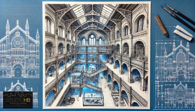 Conception d’une galerie d’exposition et d’un centre de documentation media 14