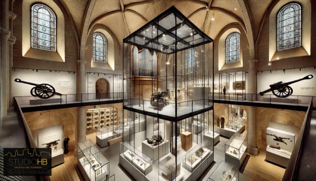 Conception d’une galerie d’exposition et d’un centre de documentation media 29