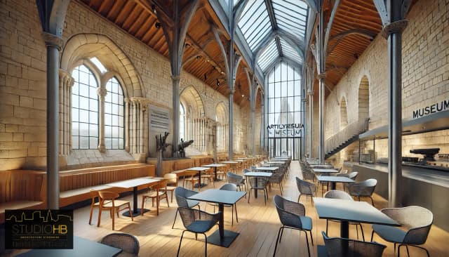 Conception d’une galerie d’exposition et d’un centre de documentation media 32