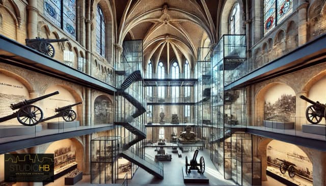 Conception d’une galerie d’exposition et d’un centre de documentation media 33