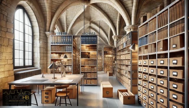 Conception d’une galerie d’exposition et d’un centre de documentation media 37