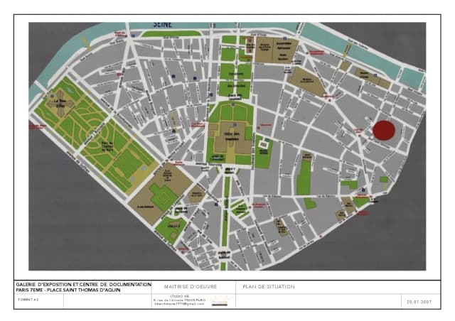 Conception d’une galerie d’exposition et d’un centre de documentation media 71