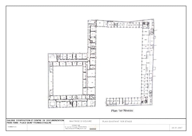 Conception d’une galerie d’exposition et d’un centre de documentation media 74