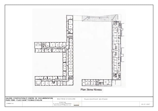 Conception d’une galerie d’exposition et d’un centre de documentation media 76