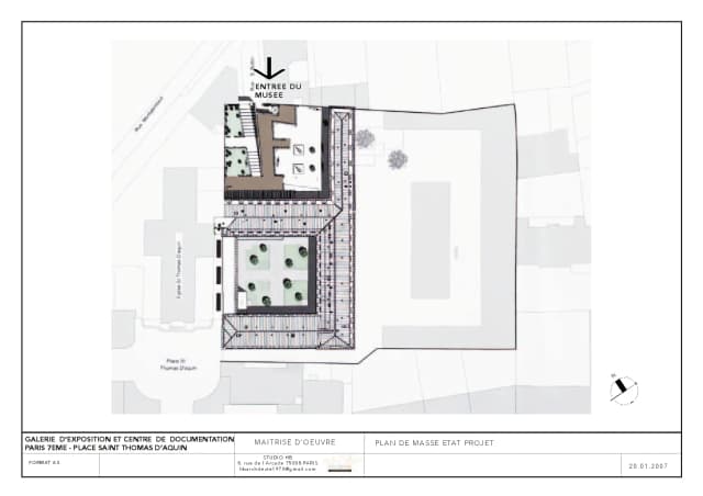 Conception d’une galerie d’exposition et d’un centre de documentation media 80