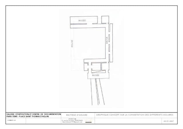 Conception d’une galerie d’exposition et d’un centre de documentation media 92