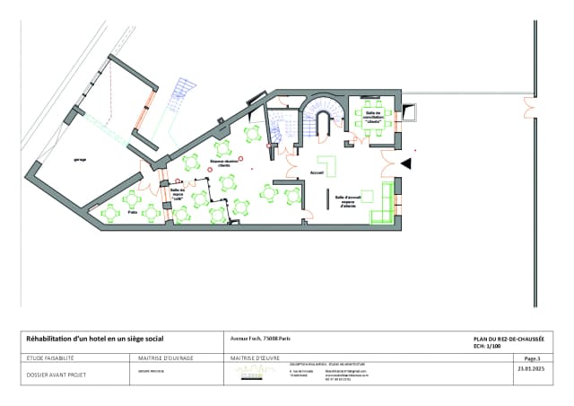 Réhabilitation d'un hôtel particulier en siège social media 14