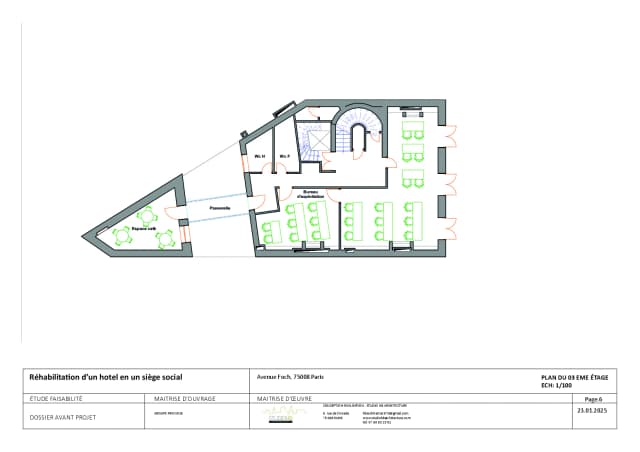 Réhabilitation d'un hôtel particulier en siège social media 17