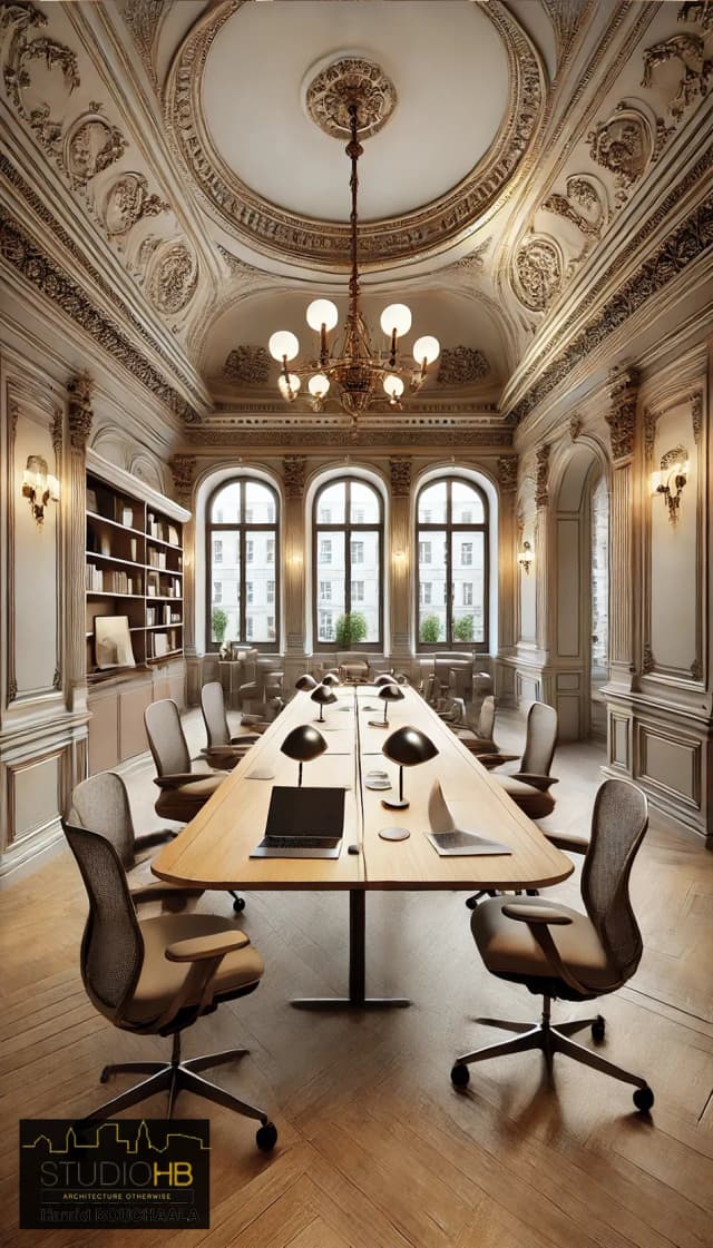 Réhabilitation d'un hôtel particulier en siège social media 9