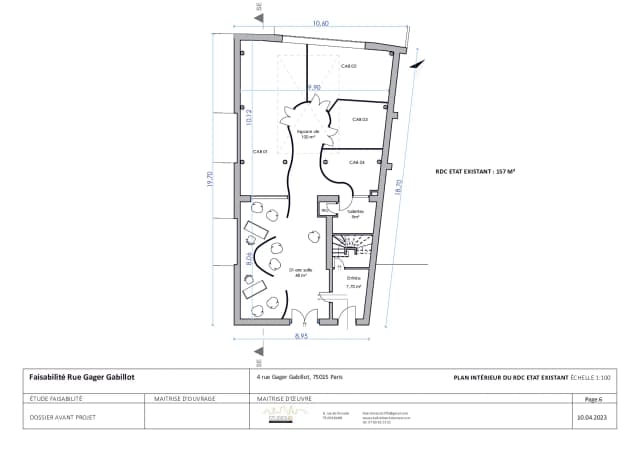 Réhabilitation d'un espace industriel en bureau de chirurgie esthétique media 24
