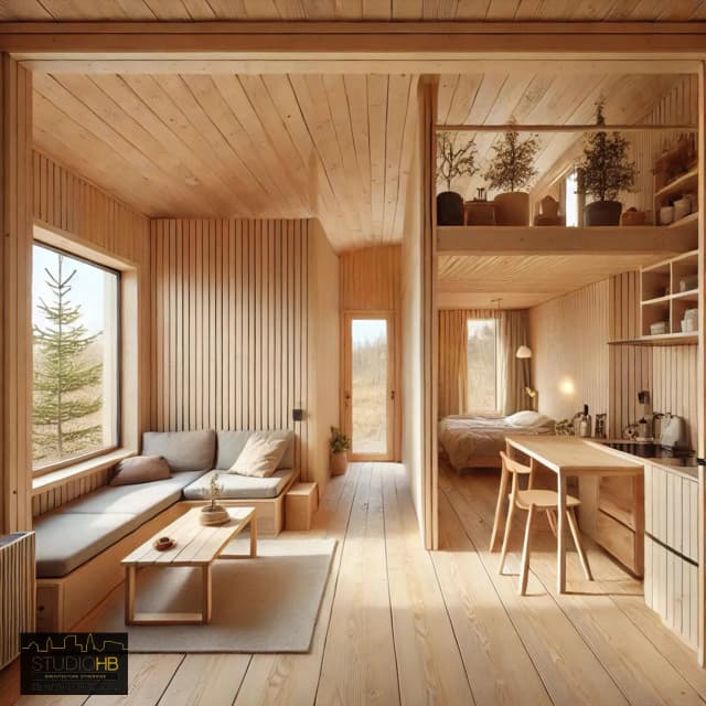 Maison bois économique et ergonomique media 1