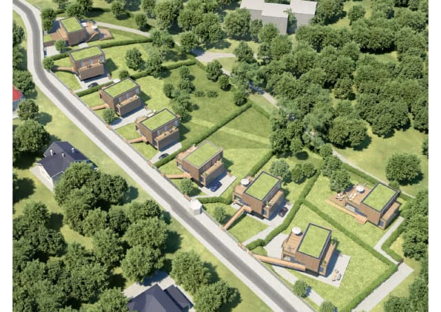 Programme Vert Bois 8 maisons individuelles media 72