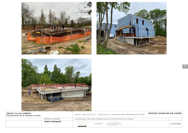 Programme Vert Bois 8 maisons individuelles media 75