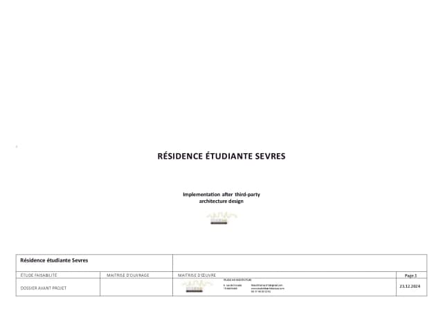 Résidence étudiante Sèvres media 44