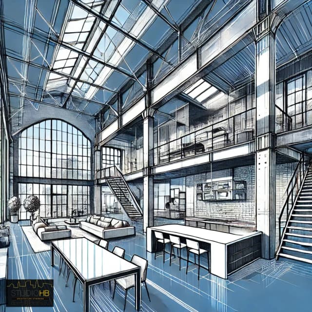 Loft KIRCHNER - Réhabilitation complète media 4