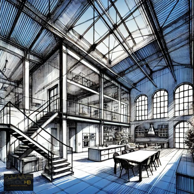 Loft KIRCHNER - Réhabilitation complète media 8